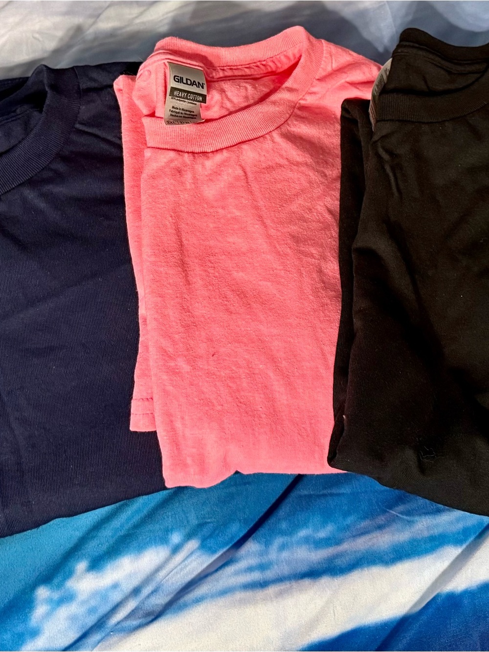 NWT 4pk Gildan Men’s 3x Short-Sleeve Crewneck T-Shirt - Pink